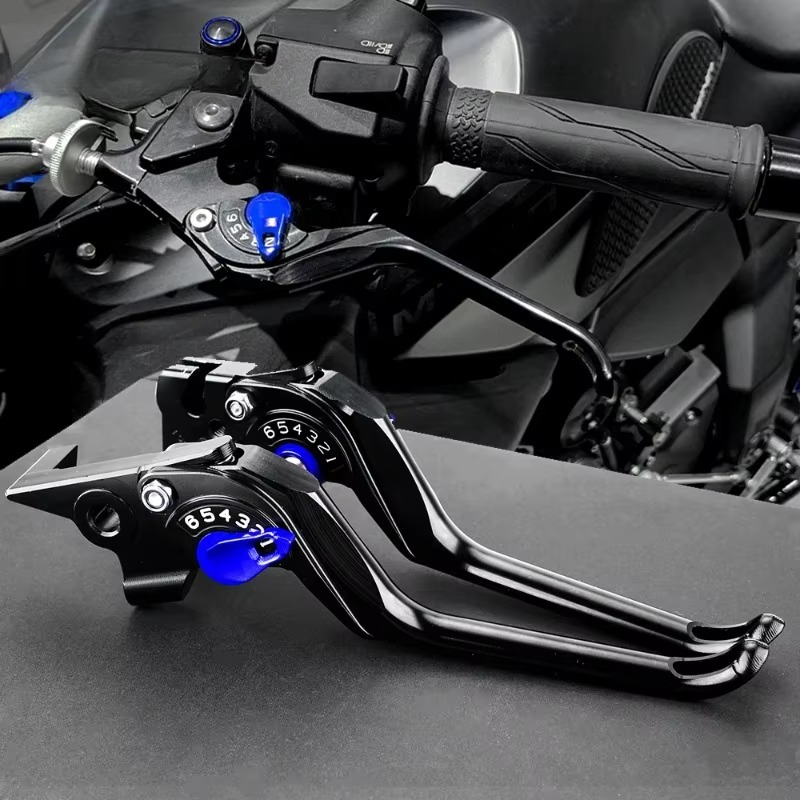 Cnc Aluminum Adjustable Brake Clutch Levers - New For Yamaha MT07 2025 2026
