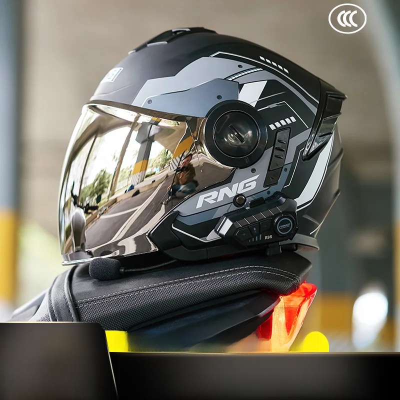 motorcycle 3/4 helmet with Blu - Full Face Motorcycle Helmet With Bluetooth review and price