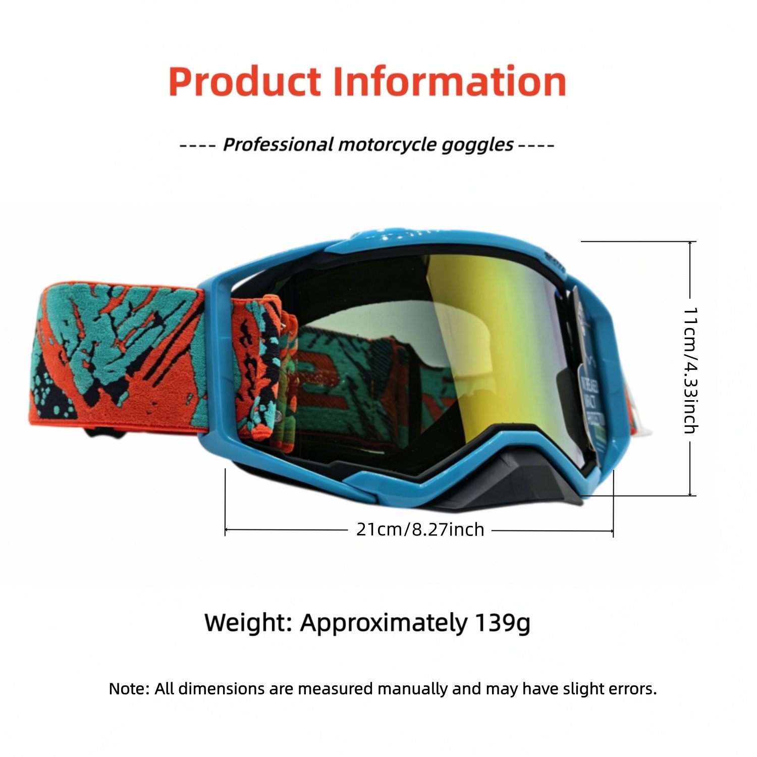 Premium Motocross Ski Cycling  - Off Road Motocross Helmet Goggles Set review and price
