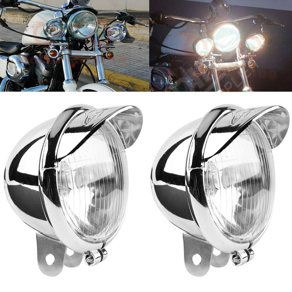 Chrome Universal Motorcycle Fo - Universal Motorcycle Led Headlight Projector review and price