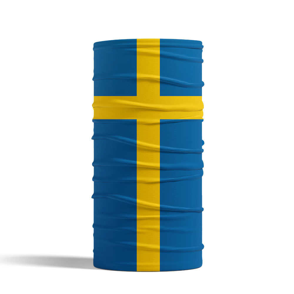 Sweden Flag Printed Bandana He - Riding Gear review and price