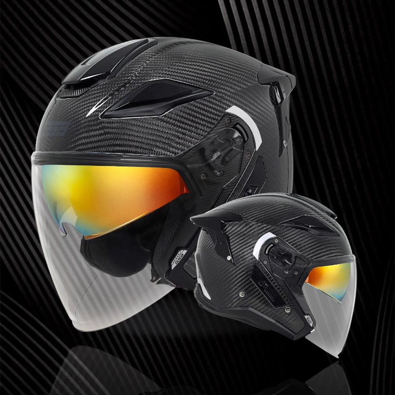 GSB Carbon Fiber Motorcycle He - Carbon Fiber Lightweight Motorcycle Helmet review and price