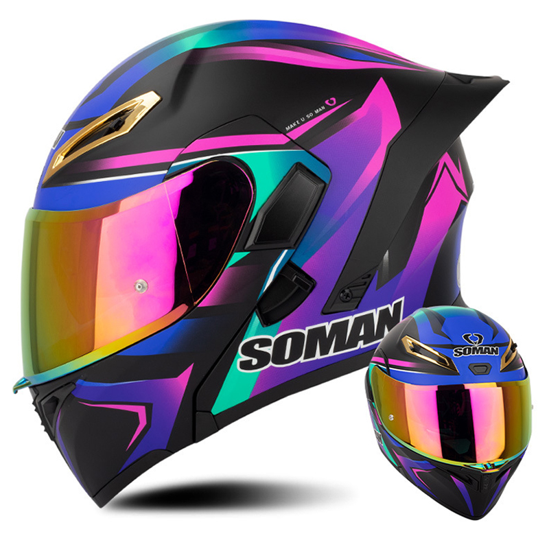 DOT Approved Men Motorcycle He - Full Face Motorcycle Helmet With Bluetooth review and price