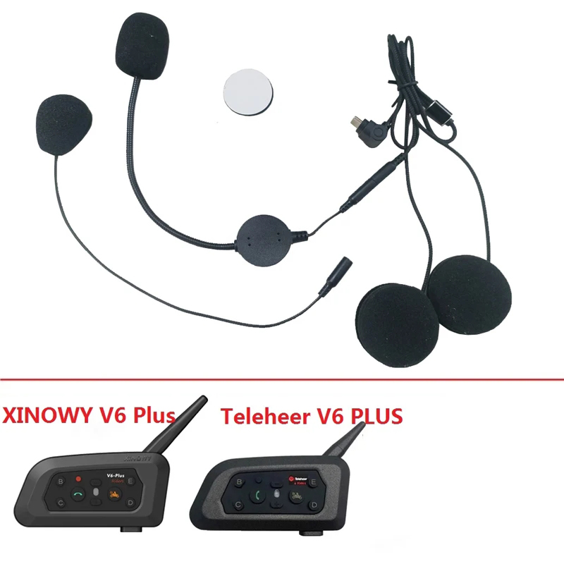 Type-C Earphone Speaker 2 in 1 - Universal Motorcycle Helmet Intercom Headset review and price