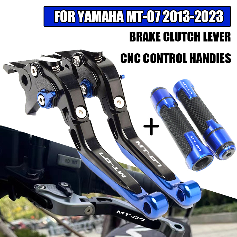 For MT-07 FZ-07 MT 07 FZ07 MT0 - Cnc Aluminum Adjustable Brake Clutch Levers review and price