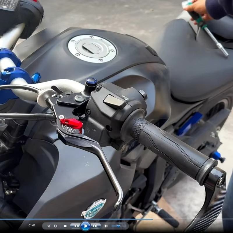 New For Yamaha MT07 2025 2026  - Cnc Aluminum Adjustable Brake Clutch Levers review and price