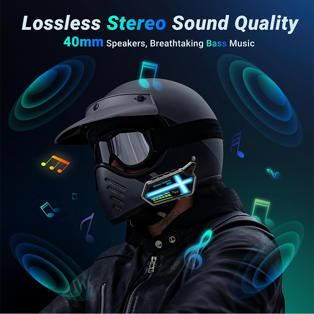 KEBIDUMEI BT26  Helmet Headset - Universal Motorcycle Helmet Intercom Headset review and price