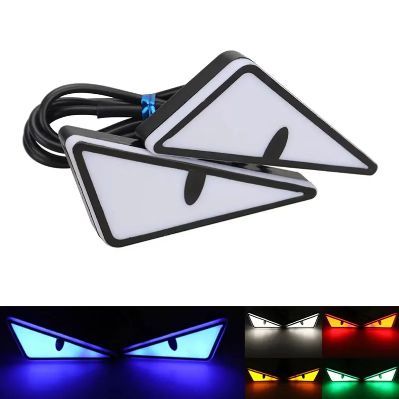 Universal Car LED Devil Eyes L - Universal Motorcycle Led Headlight Projector review and price