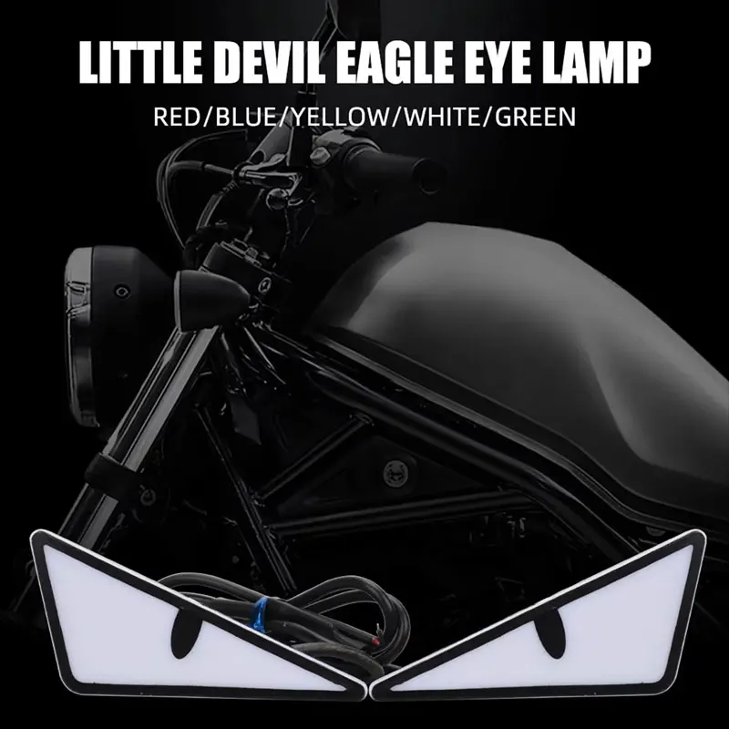 Universal Car LED Devil Eyes L - Universal Motorcycle Led Headlight Projector review and price
