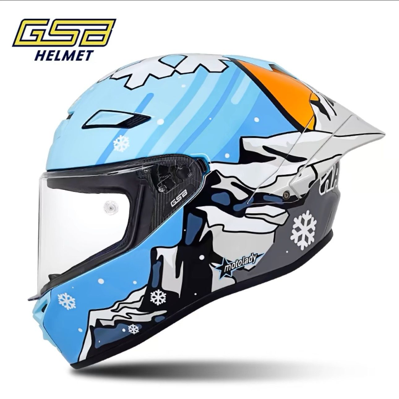 GSB Carbon Fiber Helmet RC5 Mo - Carbon Fiber Lightweight Motorcycle Helmet review and price