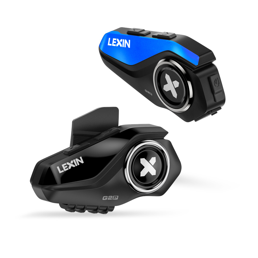 Lexin G2P 2PCS Motorcycle Helm - Universal Motorcycle Helmet Intercom Headset review and price